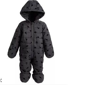 NWT Baby Flocked Snowsuit
